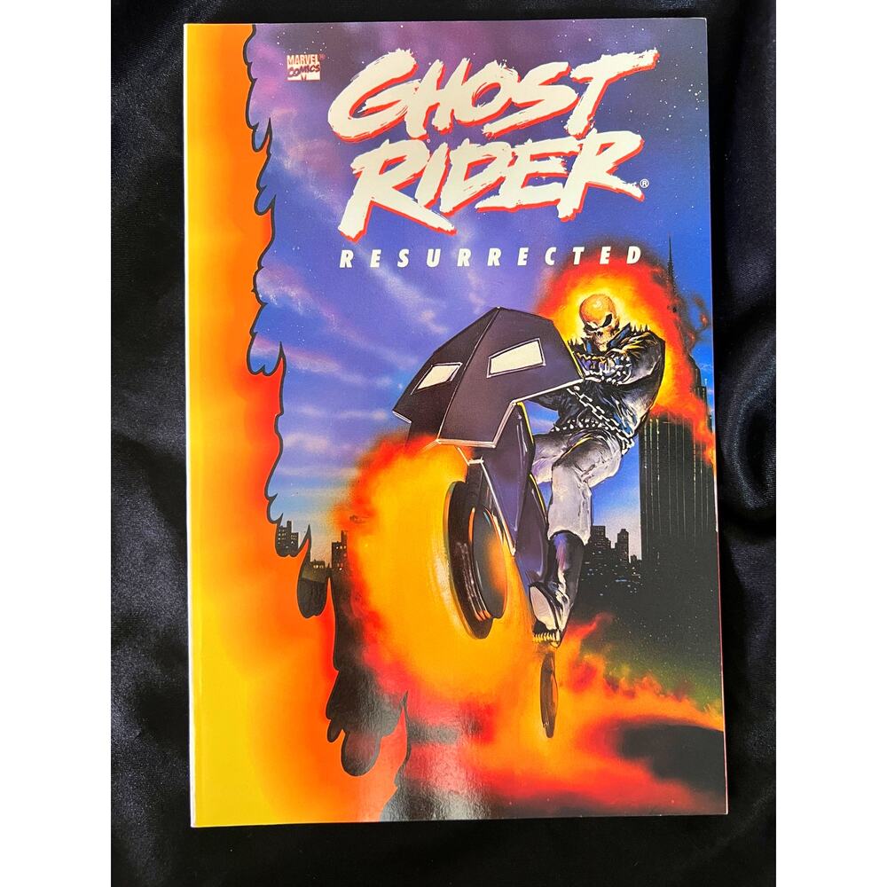 VINTAGE 1991 Marvel "GHOST RIDER RESURRECTED" Graphic Novel - MINT - Unopened